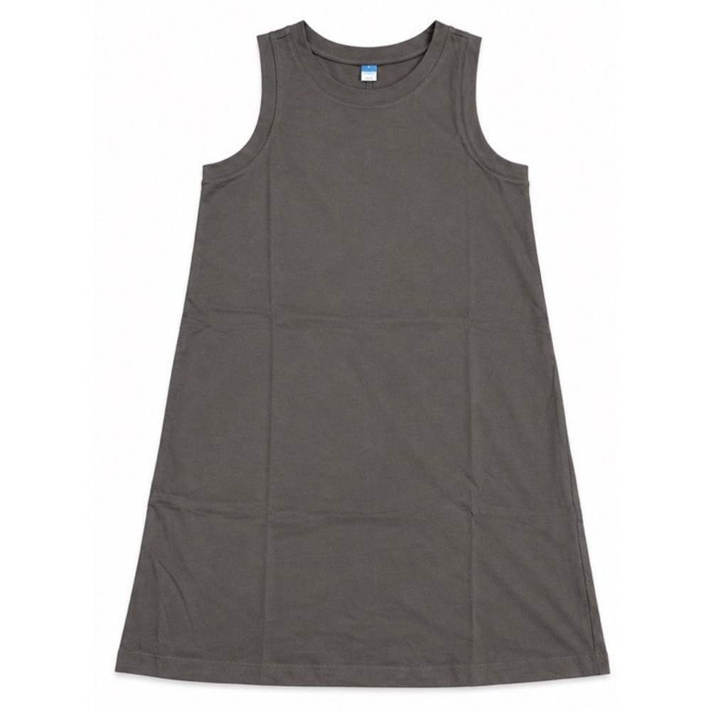 Old Navy Womens Tank Dress Size M Charcoal Gray Sleeveless Cotton NWT